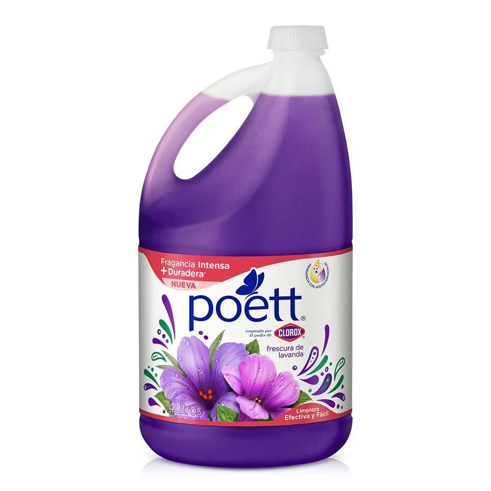 POETT LIMPIA PISOS Lavanda 4 L