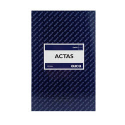Libro Actas 200 hojas cuadriculado