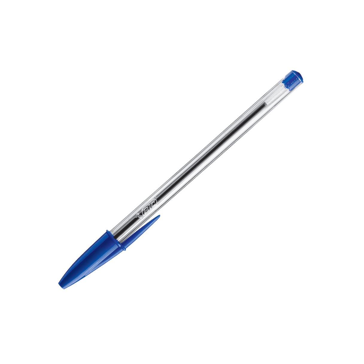 Lápiz Pasta Azul BIC Cristal Punta Media de Escritura Suave