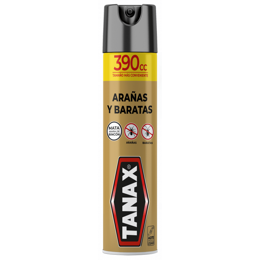 Tanax Insecticidas Araña y baratas 390cc
