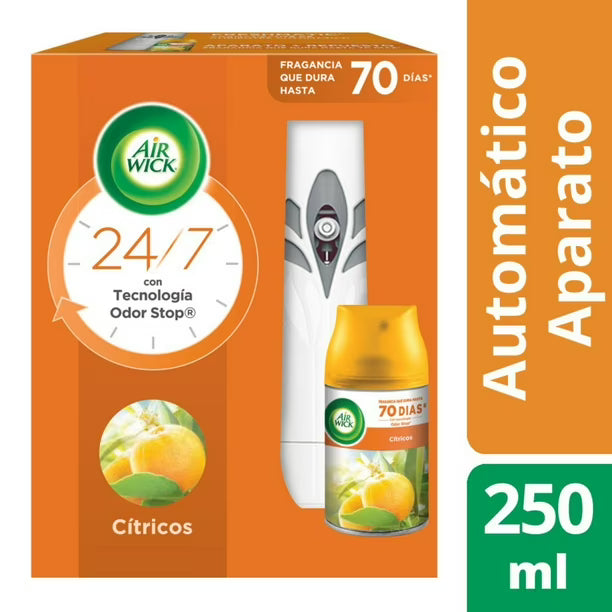 Air Wick Automático Aparato + Repuesto Citrico