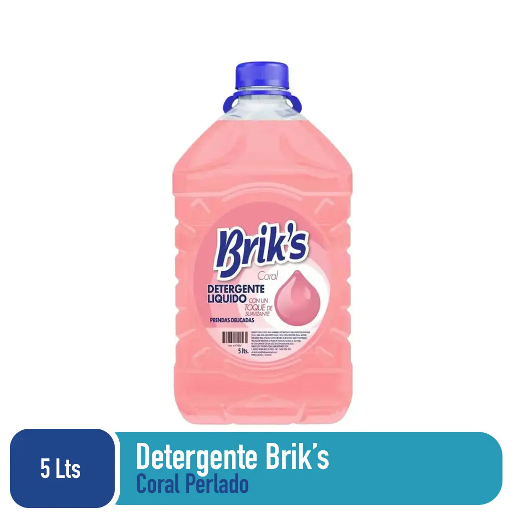 BRIKS DETERGENTE CORAL 5LT
