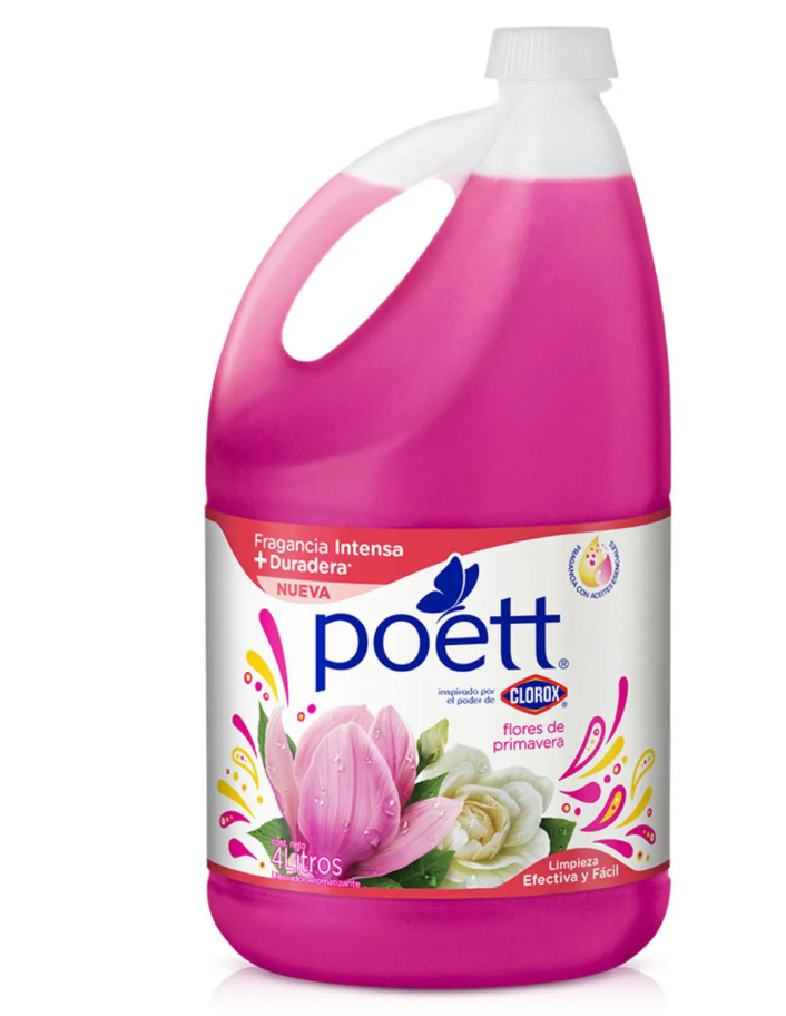 POETT LIMPIA PISOS Flores de Primavera 4 L