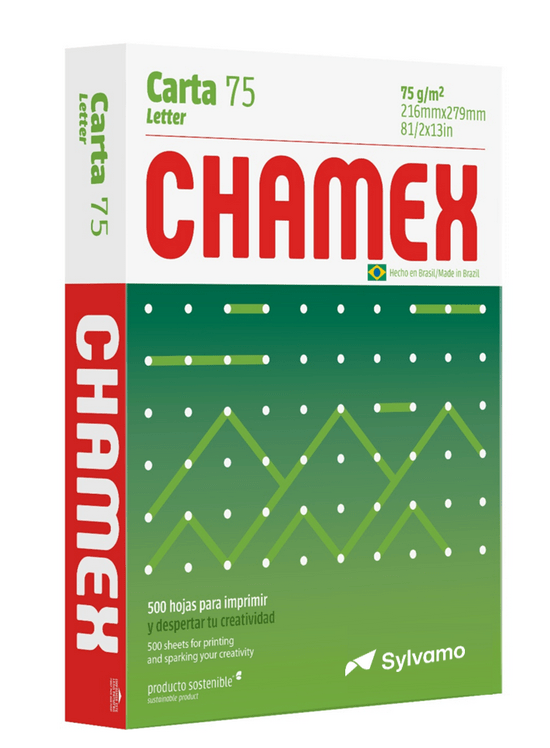 Papel Fotocopia Chamex Carta 500 Hojas