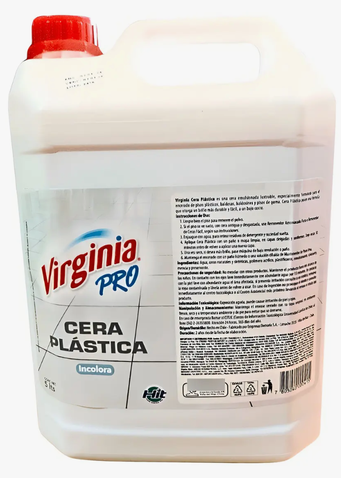 VIRGINIA CERA PLASTICA PRO 5 LT