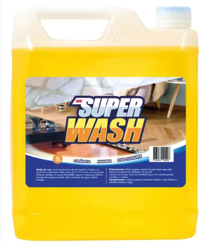 SuperWash Limpiador de pisos 5L