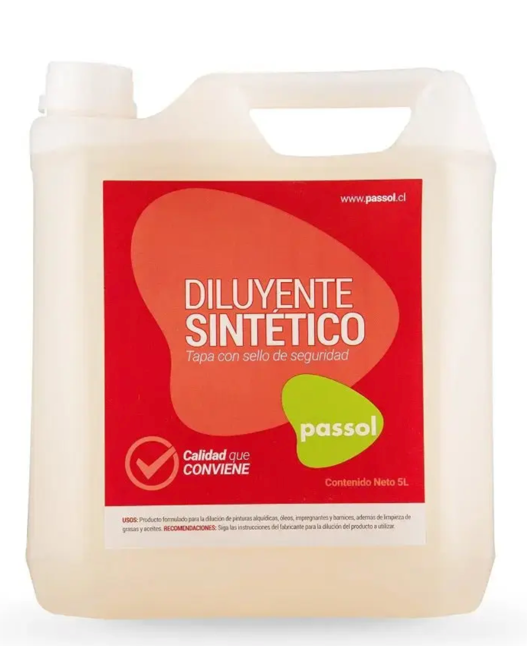 DILUYENTE SINTETICO PASSOL 5 LT