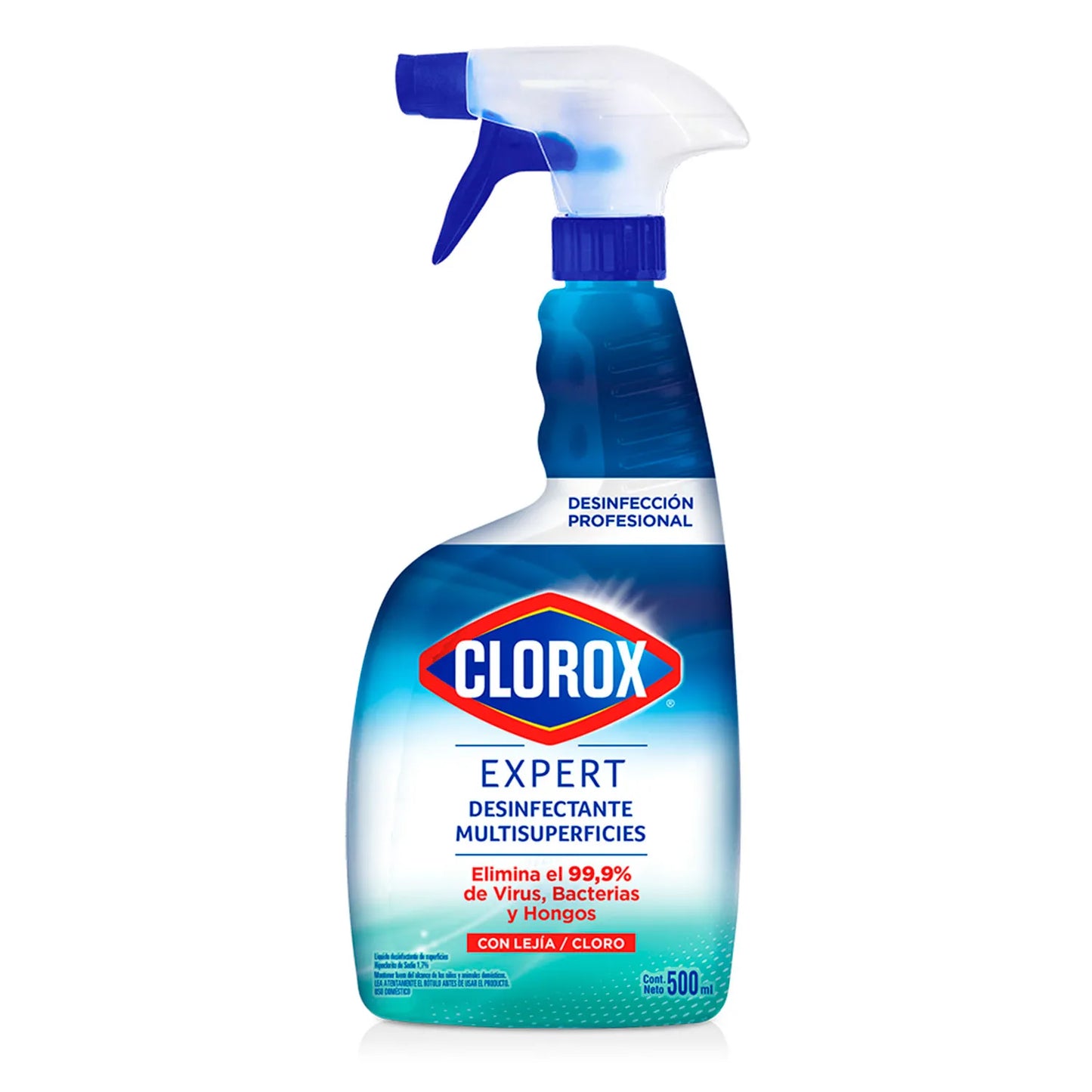 Limpiador Desinfectante Clorox Expert Multisuperficies Gatillo 500 cc