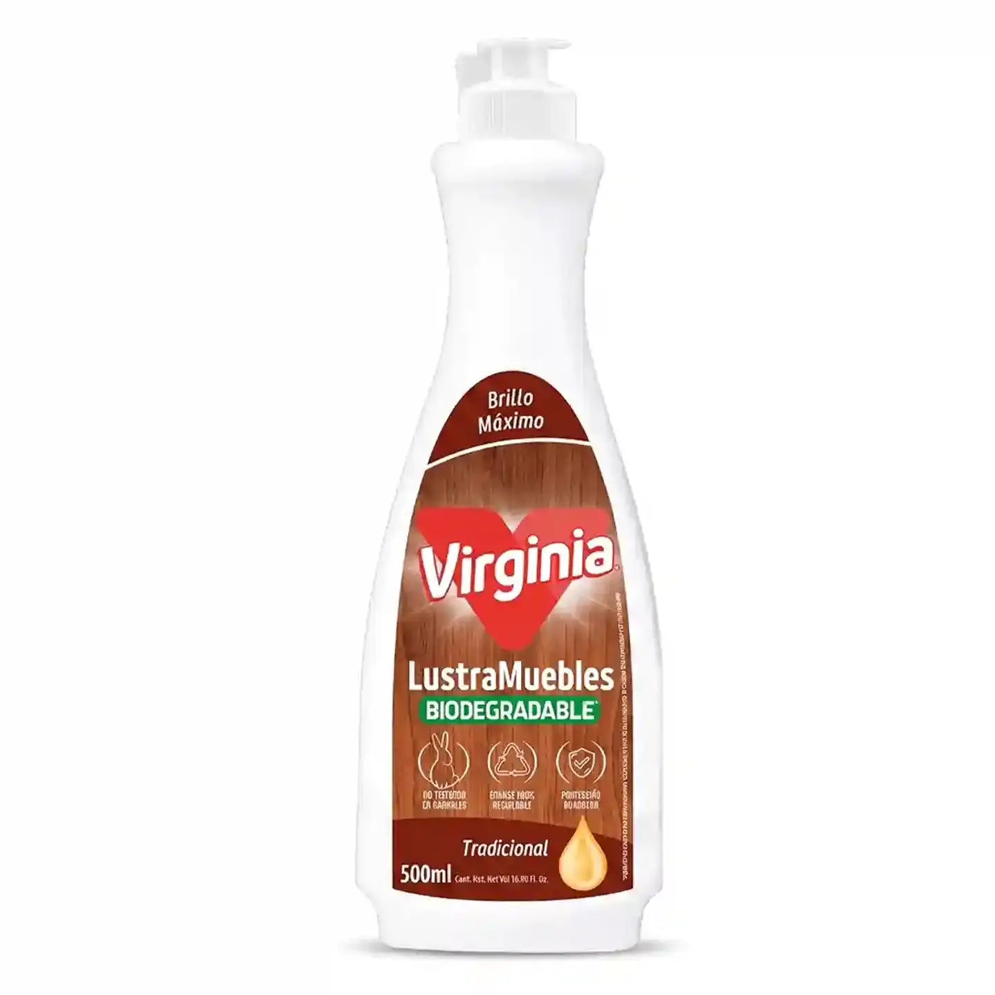 VIRGINIA LUSTRA MUEBLES crema 500 CC