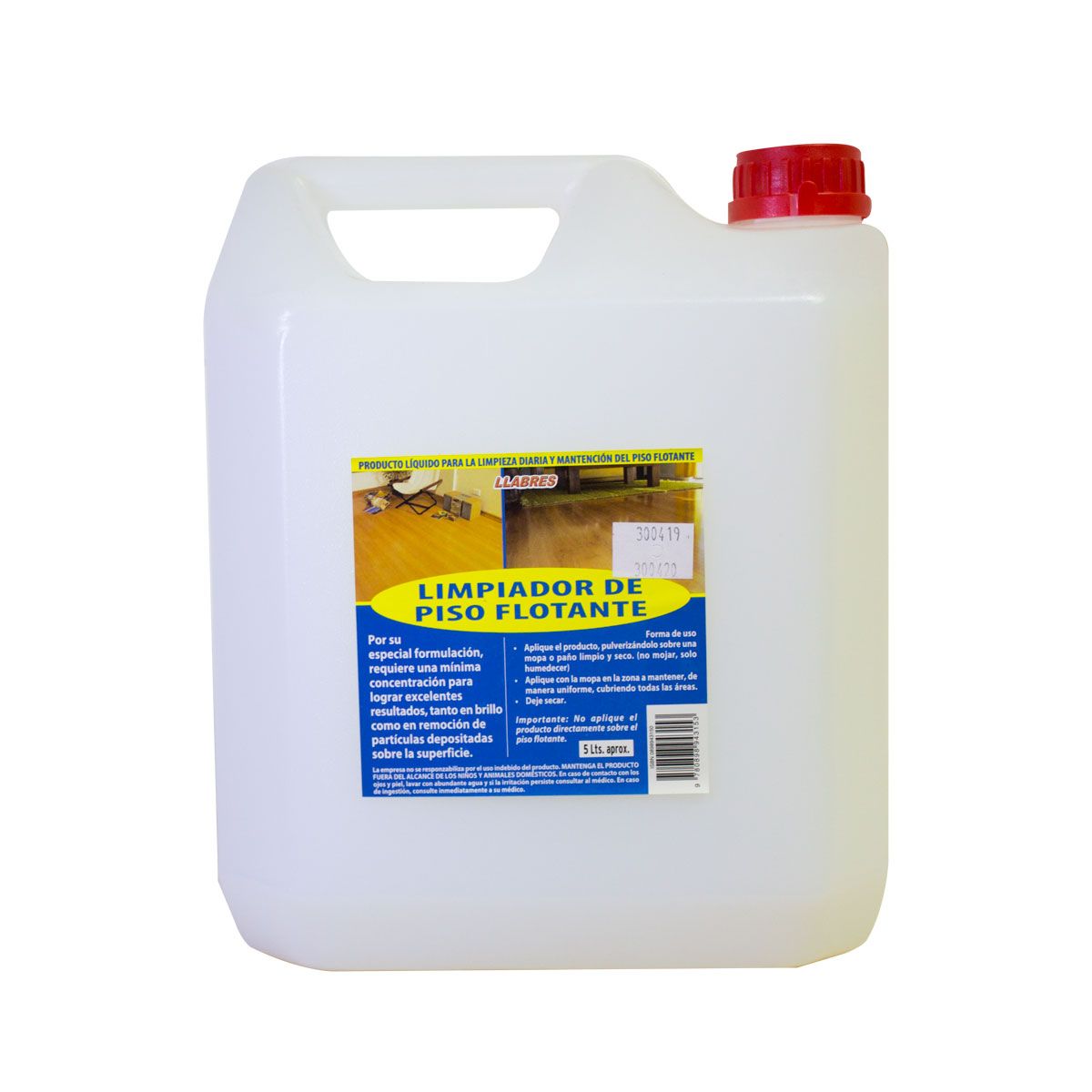Limpiador Piso Flotante 5 Lt Llabres