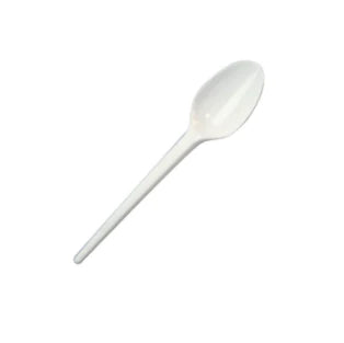 Cuchara de Té blanca x50 unidades