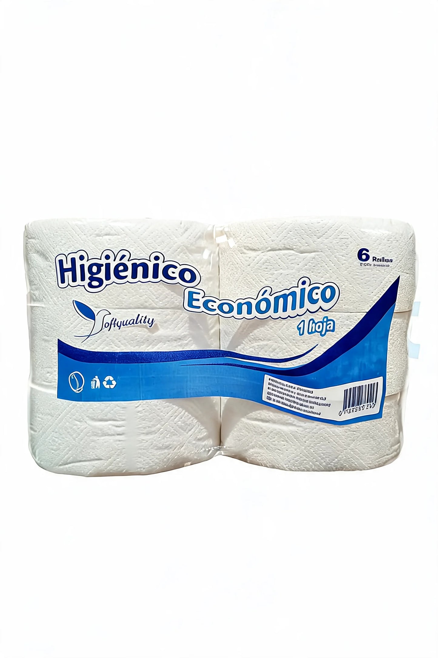 Papel Higienico Softquality 6x200 m Economico
