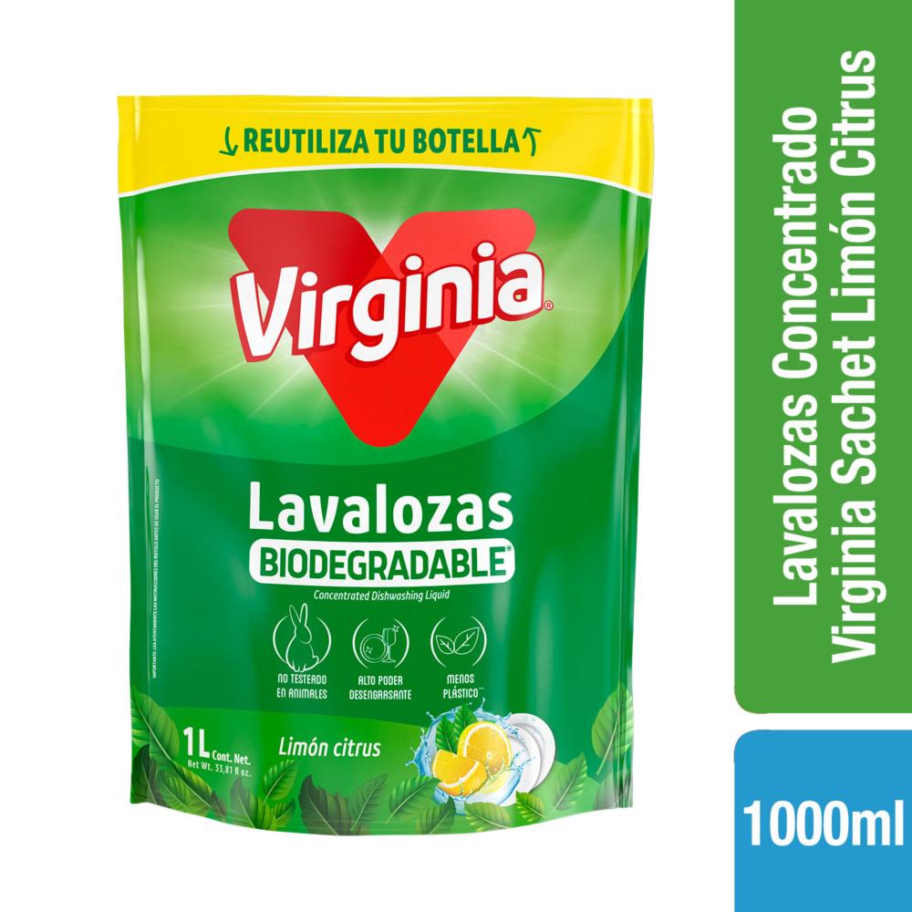 Lavalozas biodegradable Limón Virginia