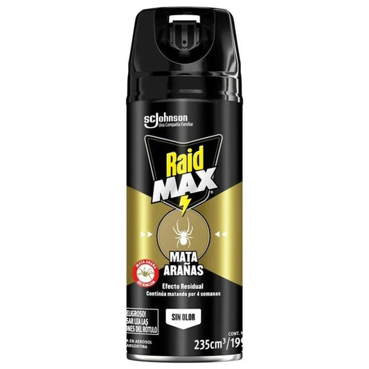 Insecticidas Raid Max Mata Araña