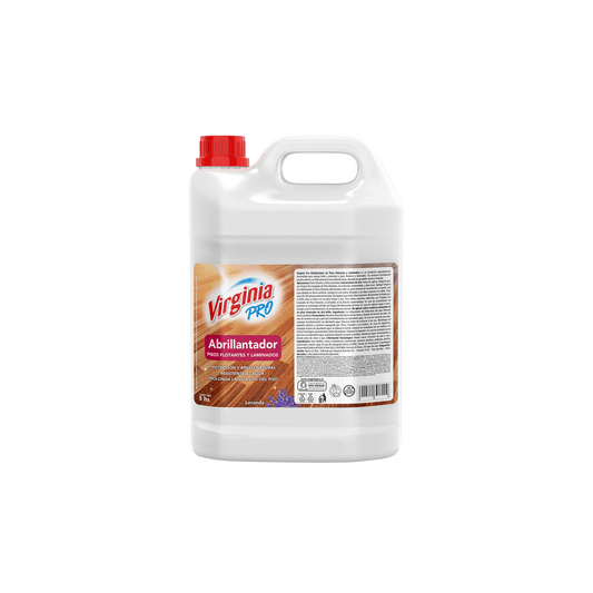 Abrillantador Pisos Flotantes Lavanda Virginia Pro 5 L