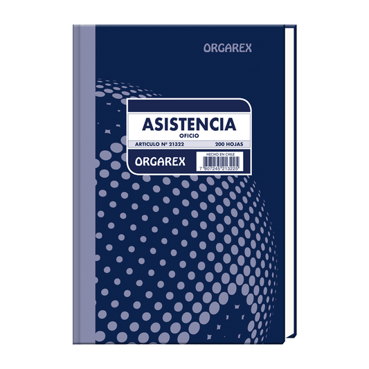 Libro De Asistencia a 200 Hojas