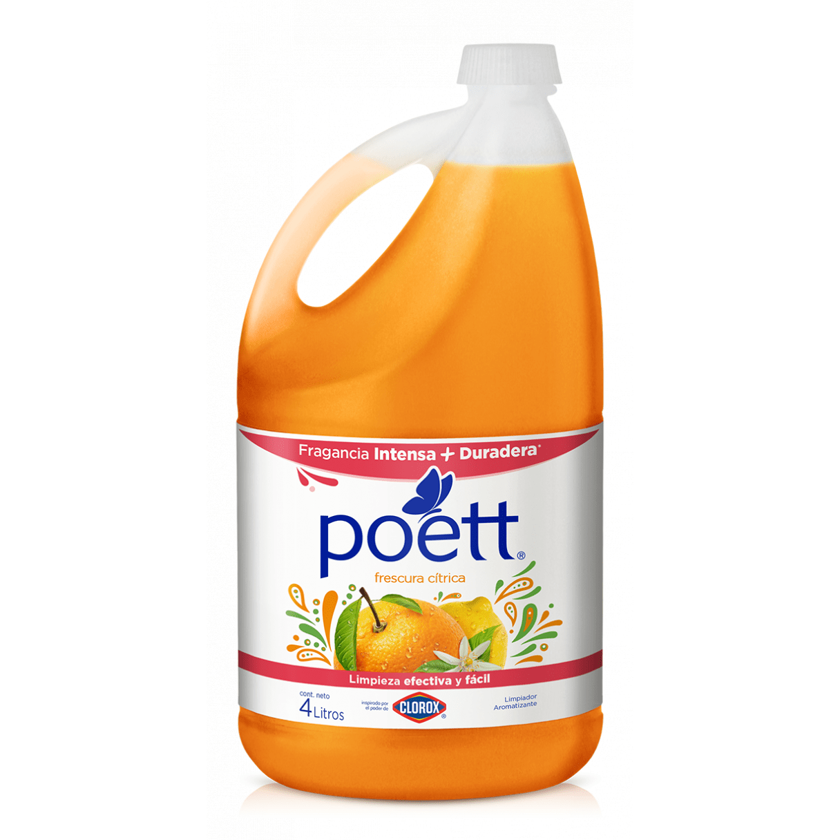 POETT LIMPIA PISOS Citrico 4 L