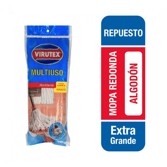 VIRUTEX MOPA ALGODON XL
