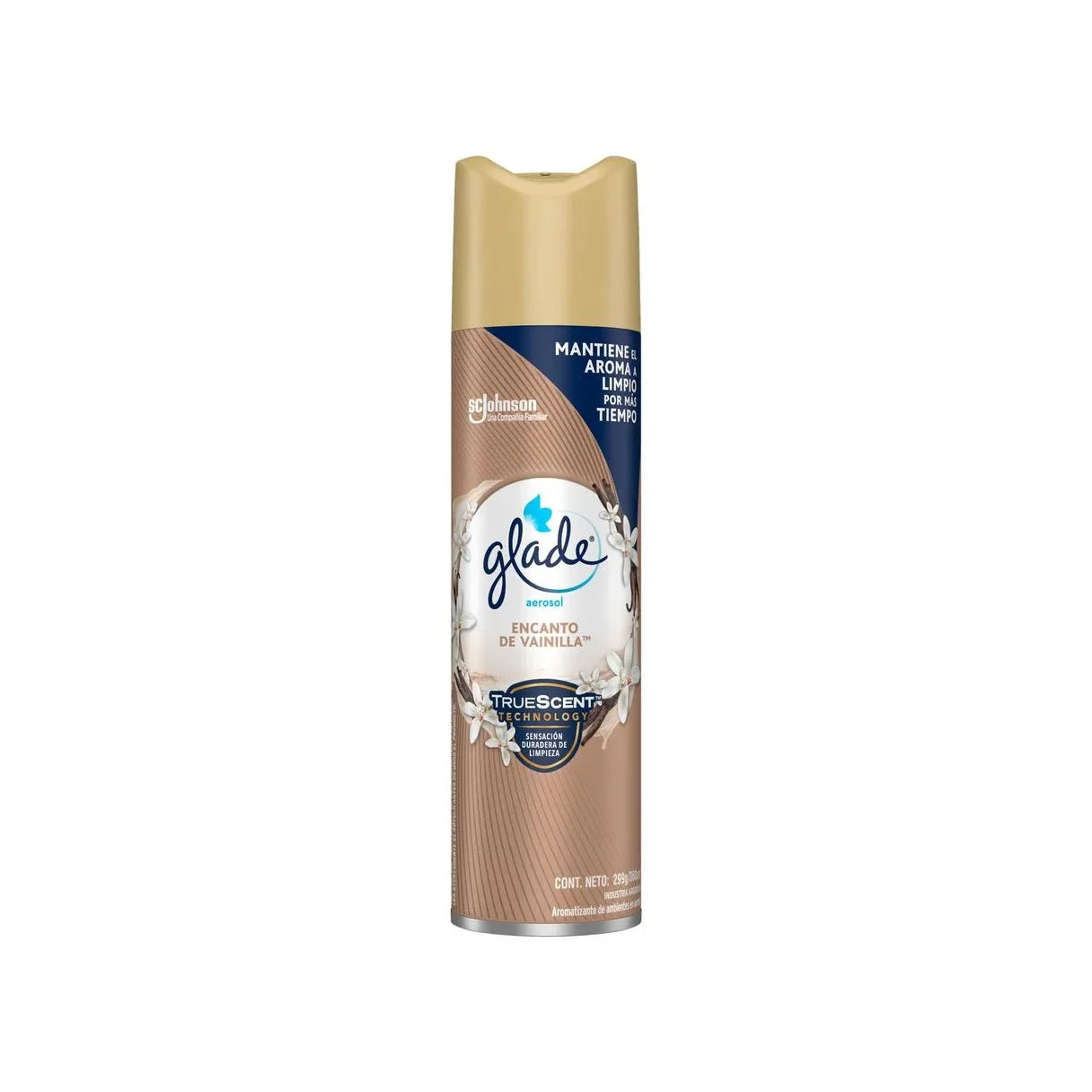 Desodorante Ambiental Glade Aerosol Encanto de Vainilla 360 ml
