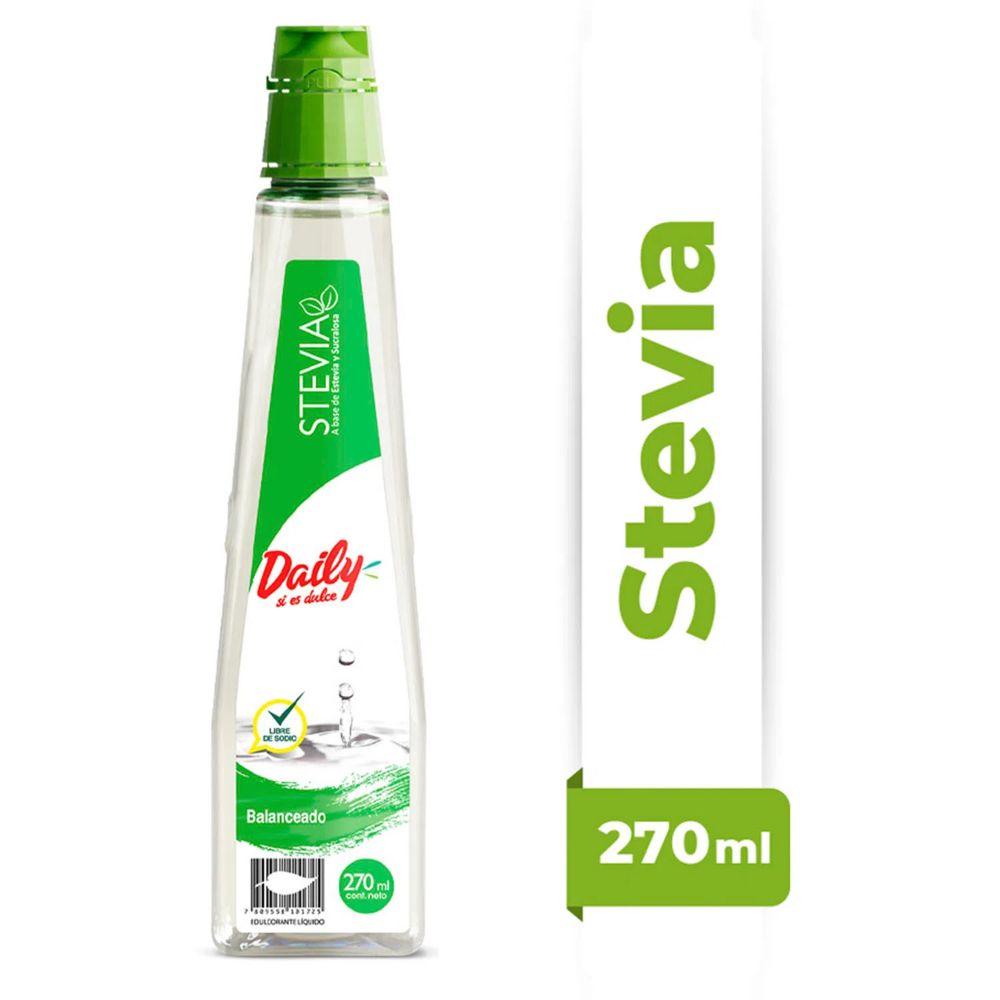 Endulsante Daily Stevia 270 CC