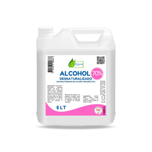 Alcohol GQuim 70% 5 lt