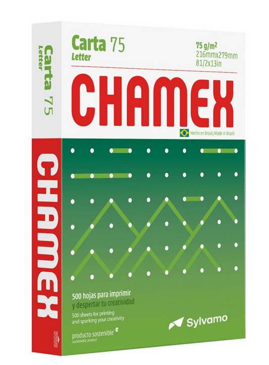 Papel Fotocopia Chamex Carta 500 Hojas