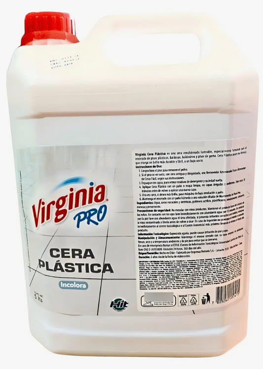 VIRGINIA CERA PLASTICA PRO 5 LT