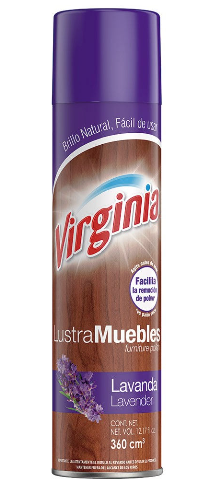 VIRGINIA LUSTRA MUEBLES Spray 250 CC