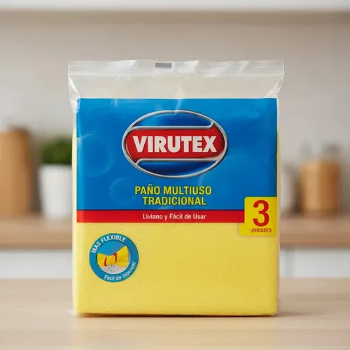 VIRUTEX Paño multiuso X3