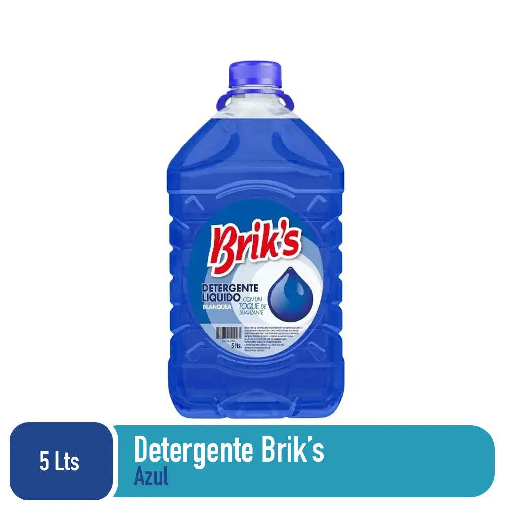 BRIKS DETERGENTE AZUL 5LT