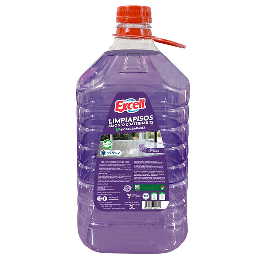 Limpiapisos Desinfectante Excell 5 Lt Lavanda