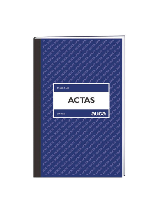 Libro de Actas 100 hojas cuadriculado