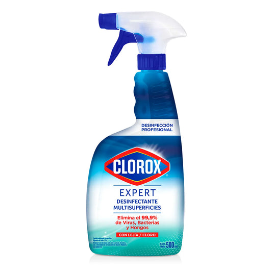 Limpiador Desinfectante Clorox Expert Multisuperficies Gatillo 500 cc