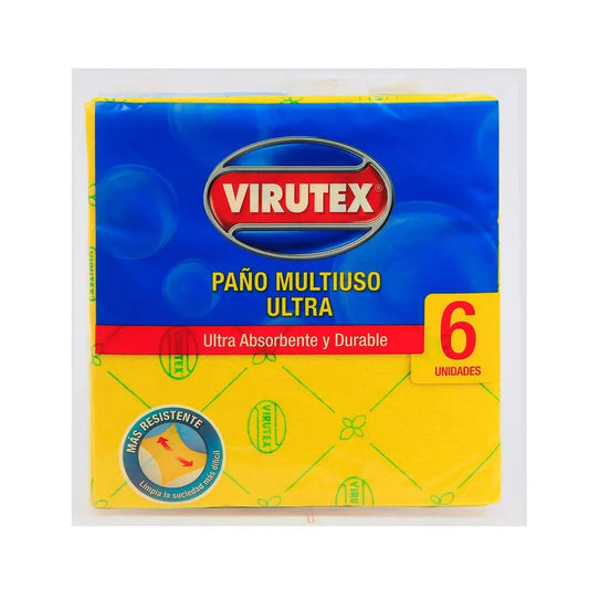 Paño multiuso virutex X6 ,38x38 cm