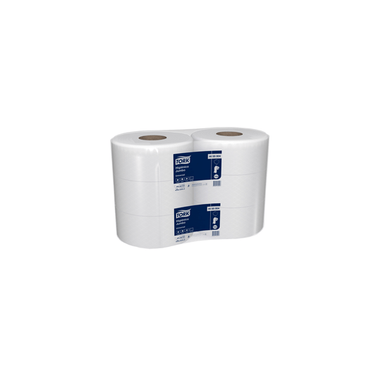 Papel Higienico Tork Jumbo Universal Hoja Simple 6 Rollos 500m