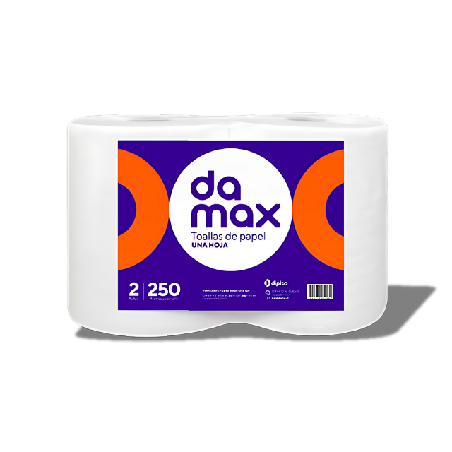 DAMAX Toalla Papel 2X250 MTS