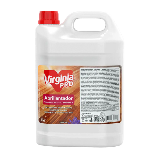 Abrillantador Piso Flotante Virginia 5 Lt
