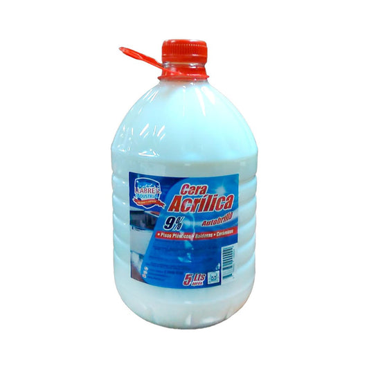 Cera autobrillo al 9% 5 Lt Llabres