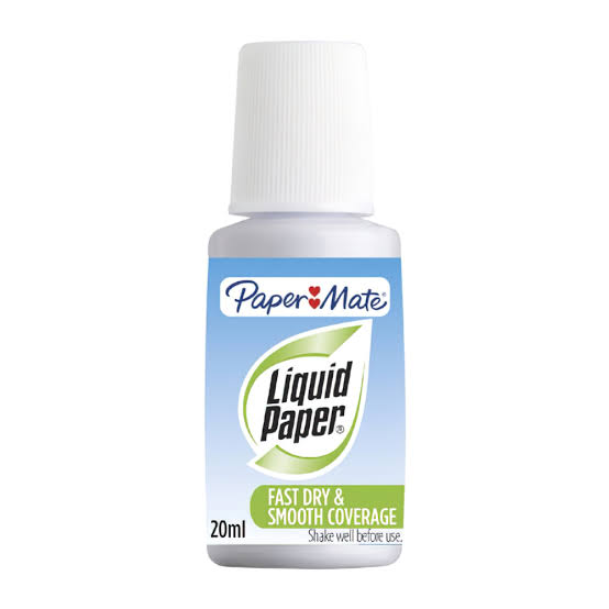 Corrector Liquido 20 Ml. Paper Mate Pincel