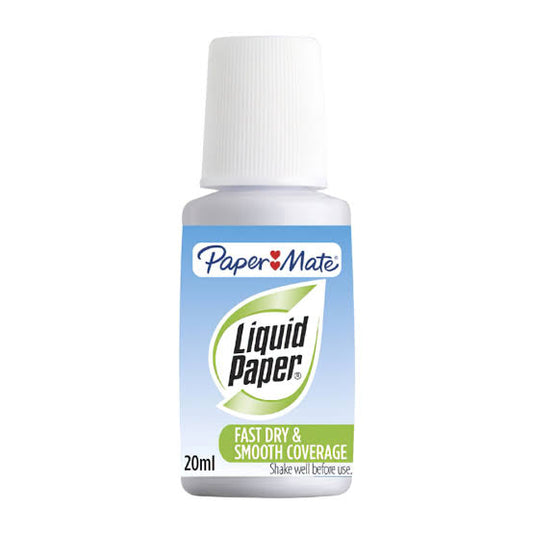 Corrector Liquido 20 Ml. Paper Mate Pincel