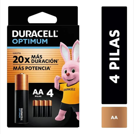 Pila AAx4 Optimum Duracell