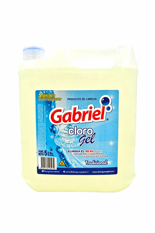 GABRIEL CLORO GEL TRADICIONAL 5 L