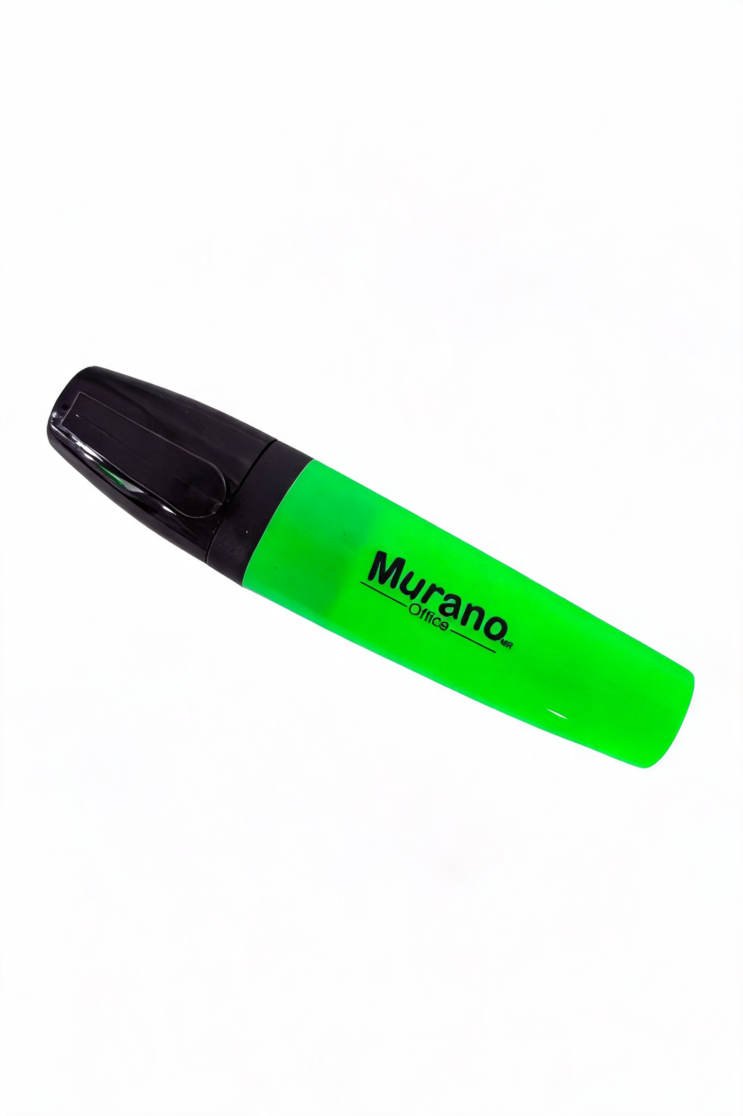 Destacador De Escritorio Punta Biselada Verde 1 Unidad Murano