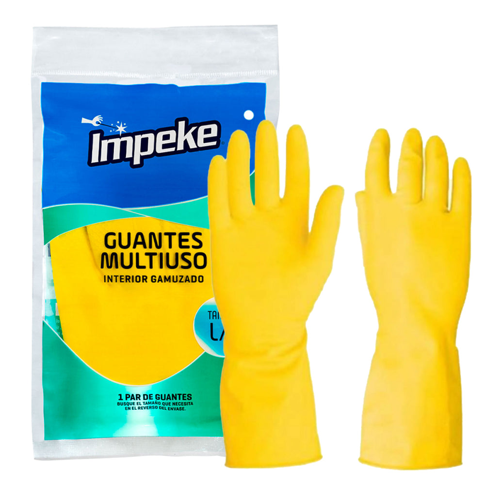 Guante amarillo L Impeke