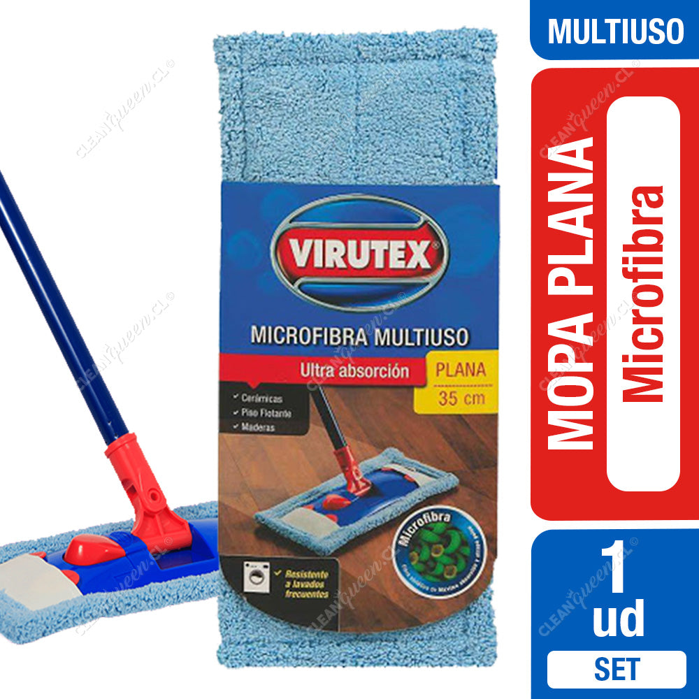 MOPA MICROFIBRA PLANA VIRUTEX