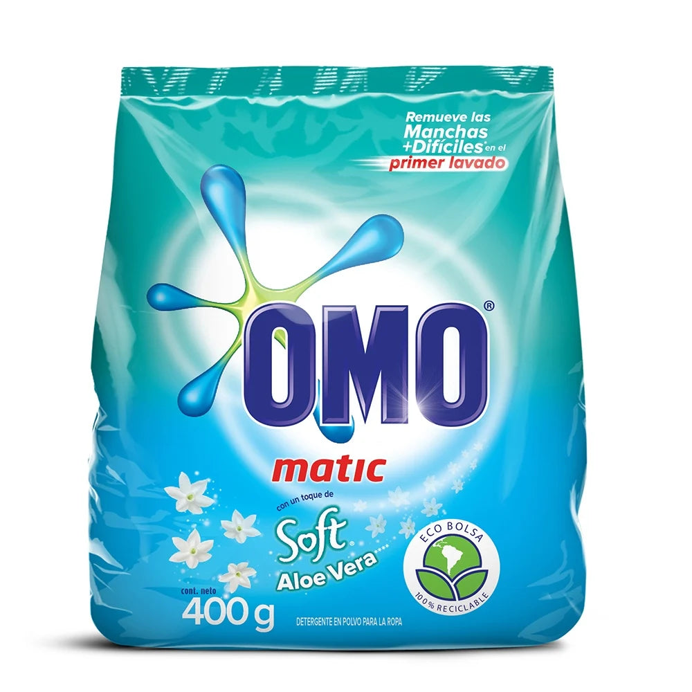 OMO Detergente En Polvo 400g