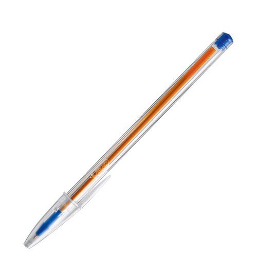 Lápiz Pasta BIC Orange Punta Fina Azul