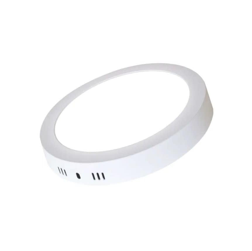 Panel Led 12W 6000K Redondo Blanco