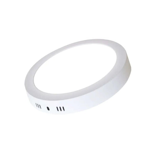 Panel Led 12W 6000K Redondo Blanco