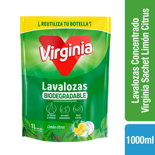 Lavalozas biodegradable Limón Virginia
